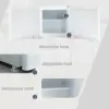 Mini Freezer Countertop, 1.1 Cu.Ft Compact Upright Freezer with Removable Shelves, Reversible Door for Home, Dorm, Apartment and 6