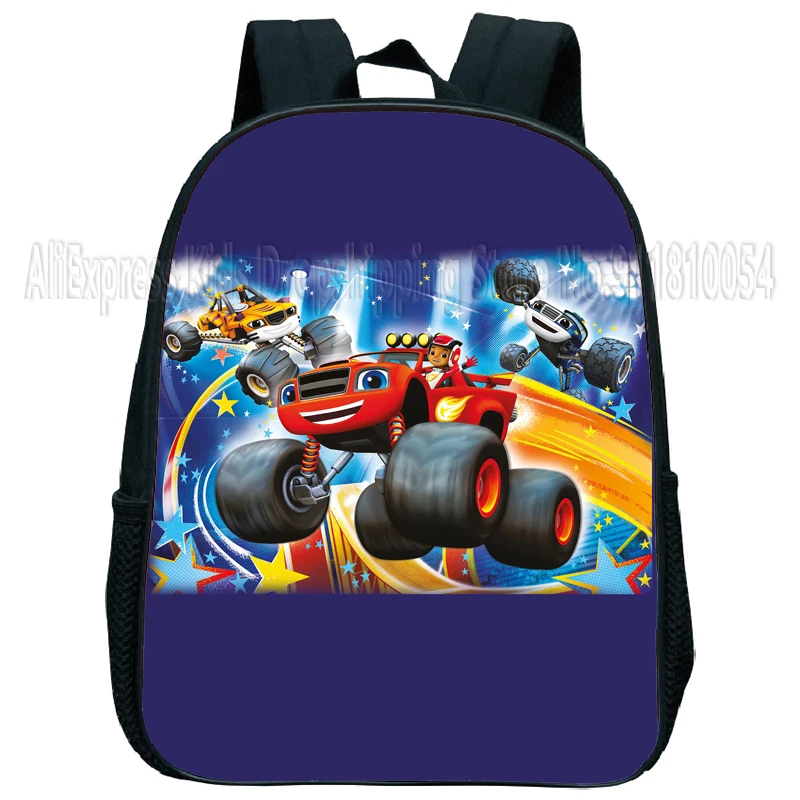 Blaze and the Monster Machines Kindergarten Backpack Toddler Cartoon Mini Bookbags Boys Girls Schoolbags Child Rucksack 6