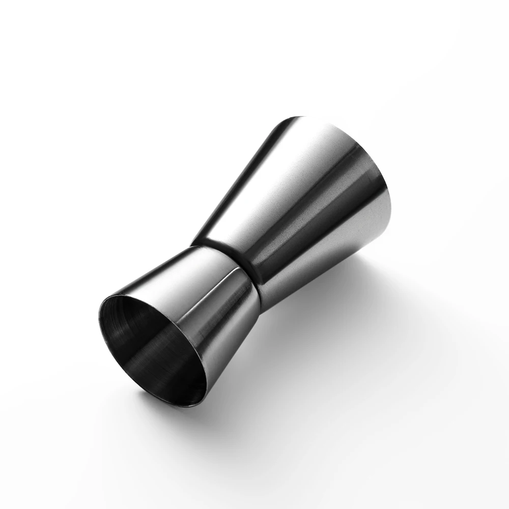 Double Head Design Cocktail Shaker Measure Jigger Cup 15/30ml 25/50ml Stainless Steel Measure Cup Dual Shot Drink Bar Tools
