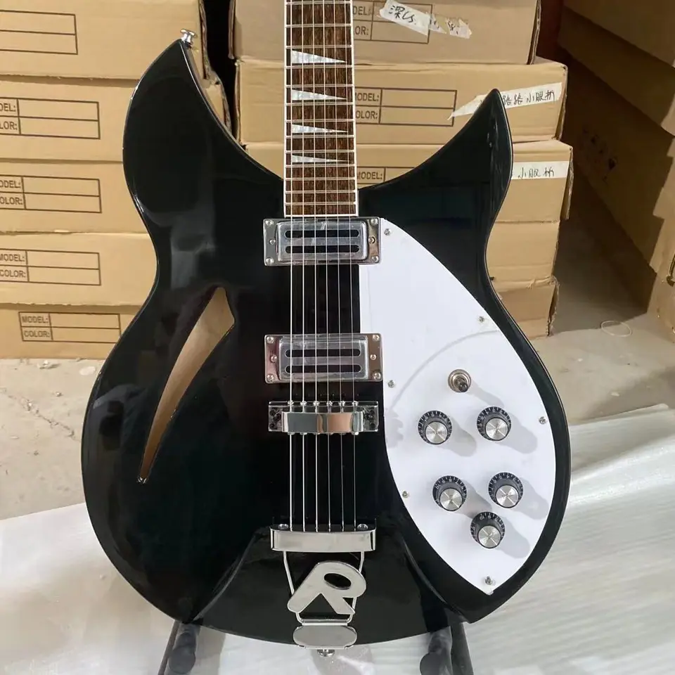 Rickenbacker 330風ギター Rickenbacker 330 Thinline Semi-Hollow Electric Guitar