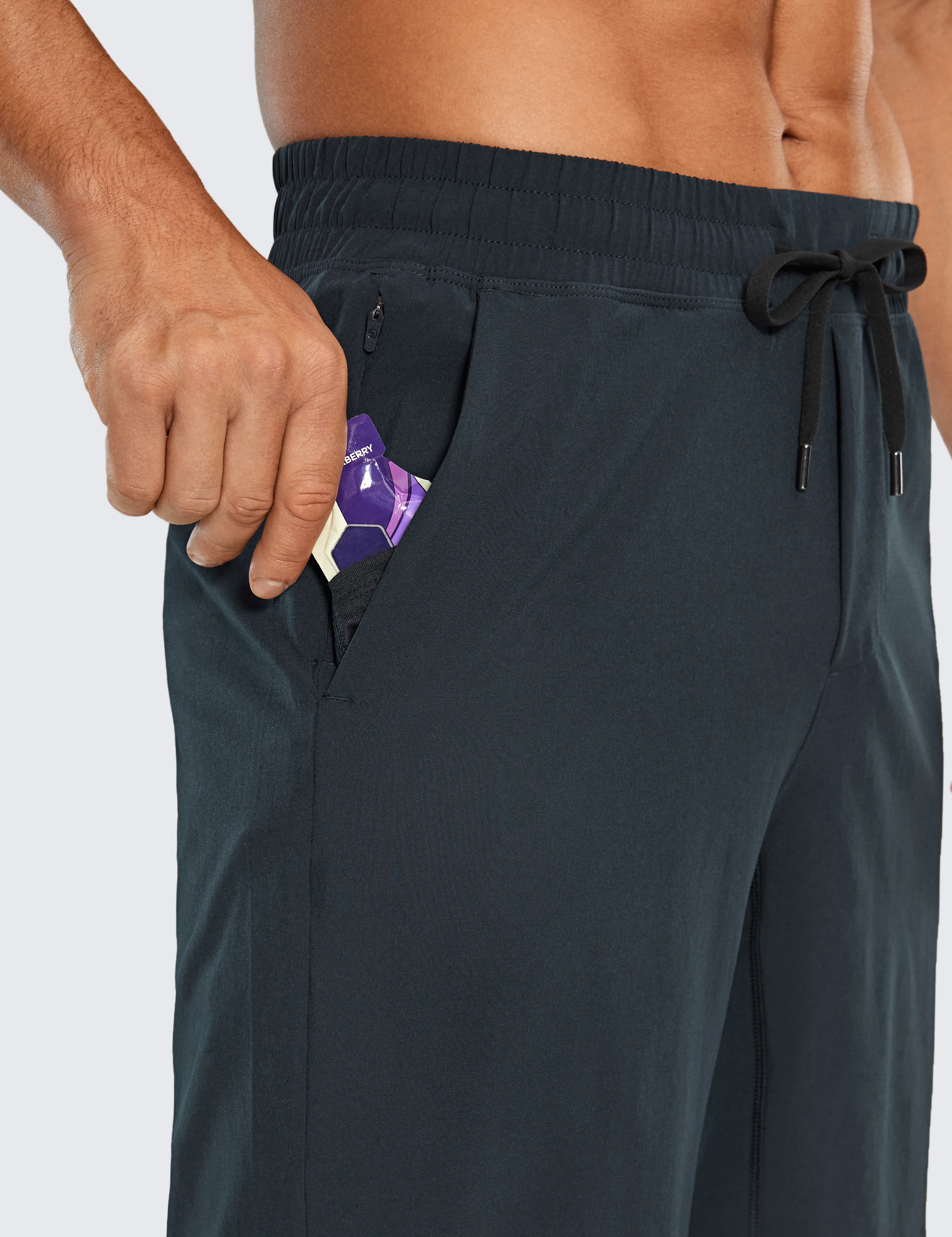 Men's Sports Shorts Quick-Dry Workout Running Athletic with Pockets 7 Inches