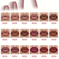 6pcs Velvet Matte Lip Liner Pencils Set Long-Lasting Non-Drying Perfect for Lining Filling Lips Versatile for All Skin Typ 4