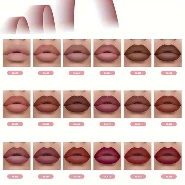 Luxury Velvet Matte Lip Liner Set (6-Piece) 4