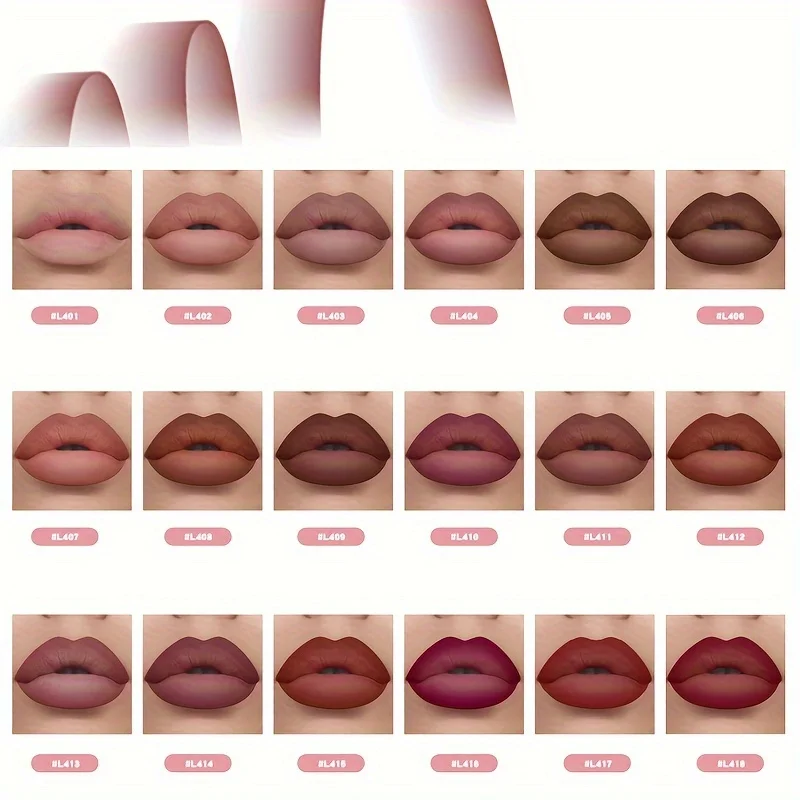 6pcs Velvet Matte Lip Liner Pencils Set Long-Lasting Non-Drying Perfect for...