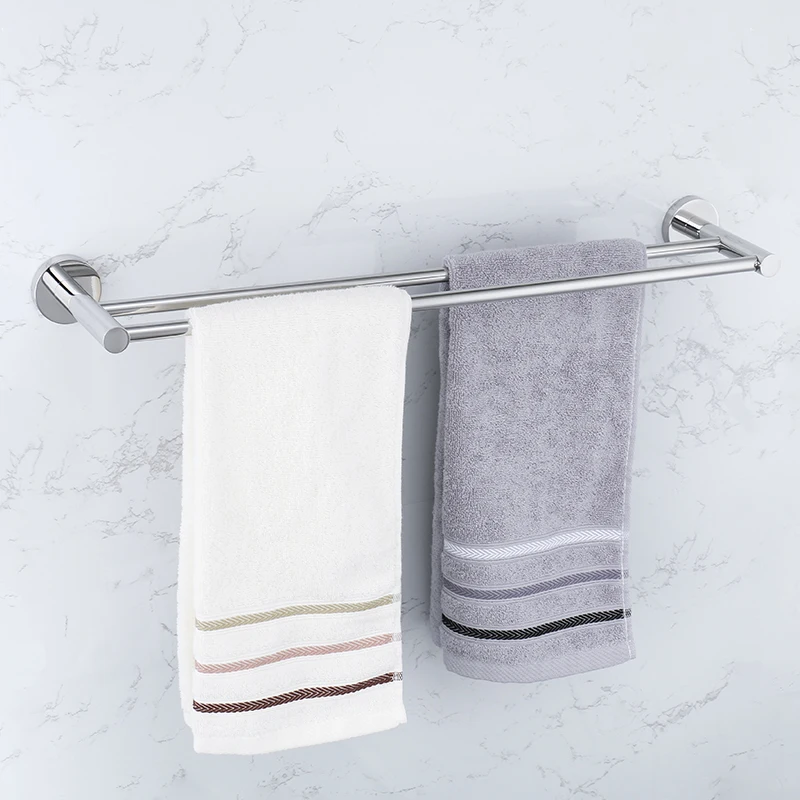 Mirror Chrome Bathroom Hardware 304 Stainless Steel Towel Rack Toilet Paper Holder Soap Holder Towel Bar Toilet Accessories