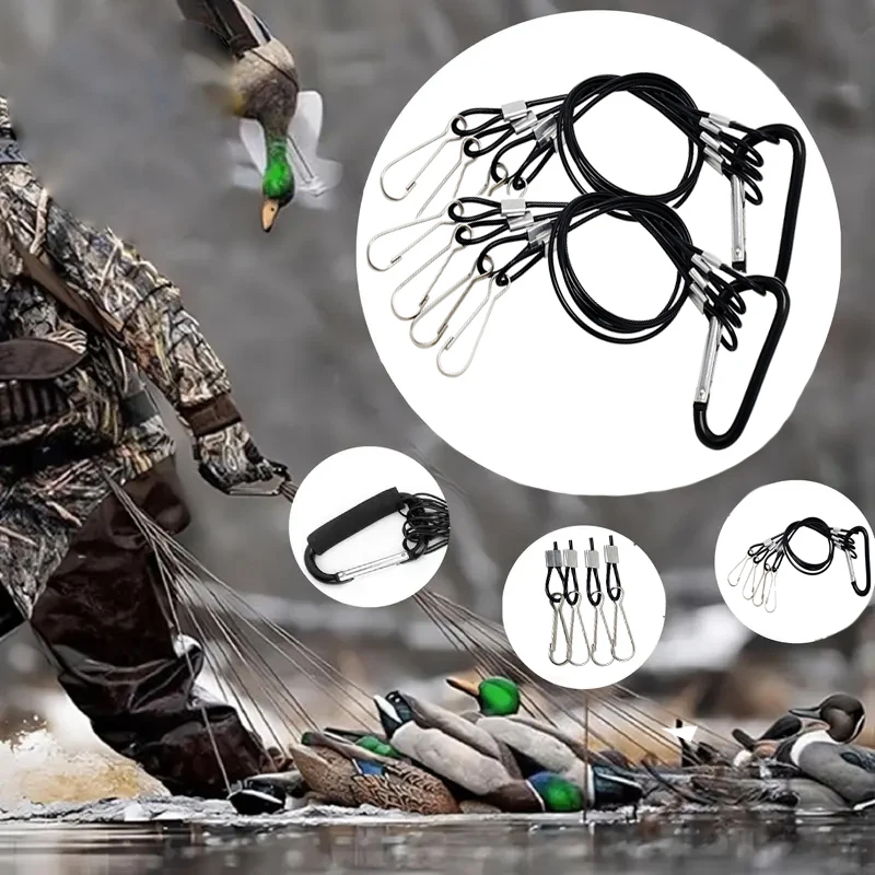 Ancres leurres 3M 2MM anti-enchevêtrement - poids chasse canard équipement gibier d'eau professionnel