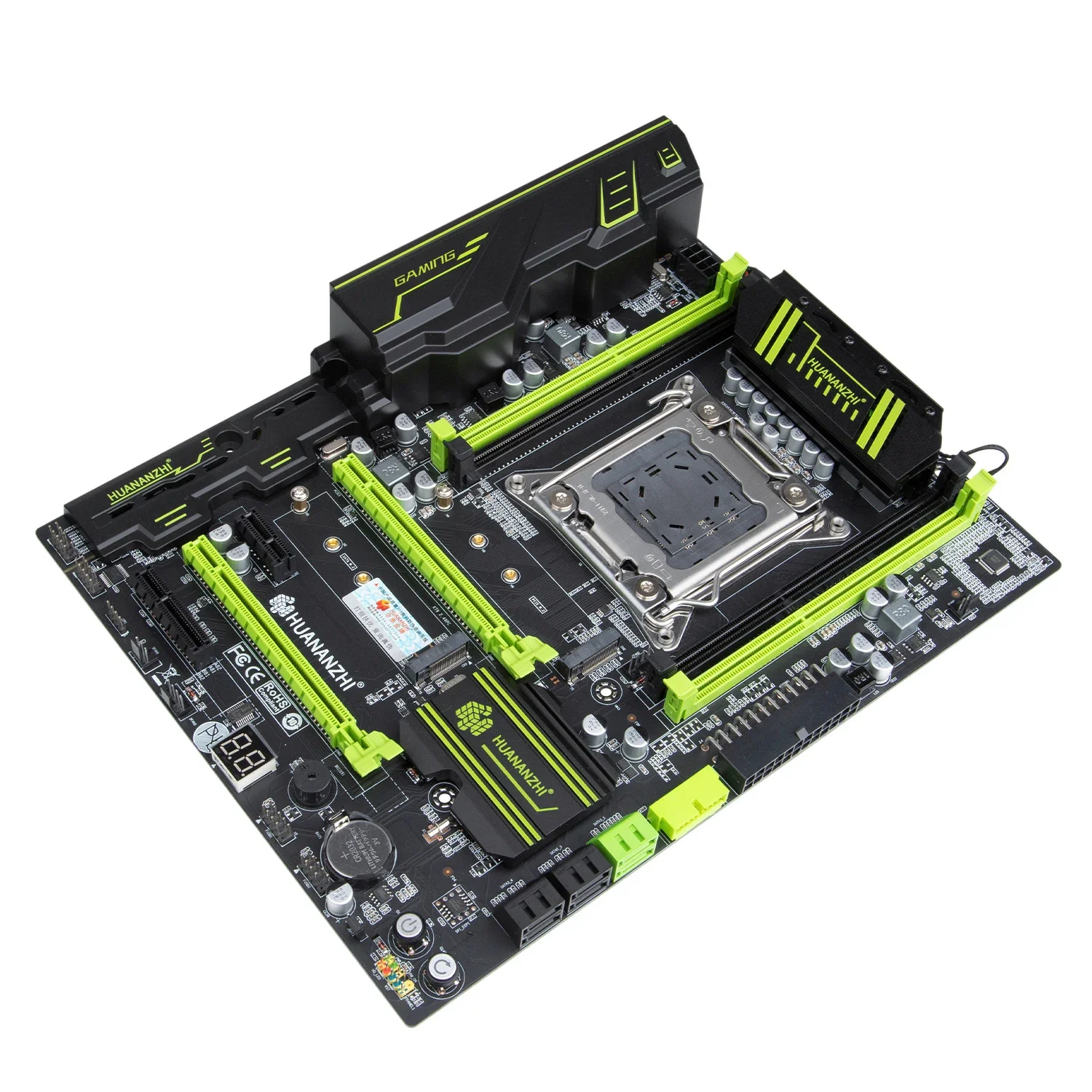 Description Picture 4 of itemHuananzhi X79 motherboard LGA2011 DDR3 USB3.0 SATA3 PCI-E M.2 SSD support REG ECC memory and Xeon E5 processor
