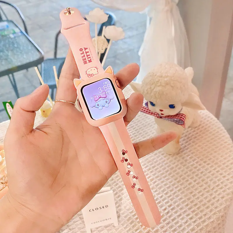 Adorable Teddy Bear for Apple Watch Band Iwatch Strap for 