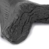 Black Shark Teeth Fossil 5inch Giant Megalodon Tooth Easy Clean Resin Shark Teeth Marine Bology Teaching Props for Kids Childs 5