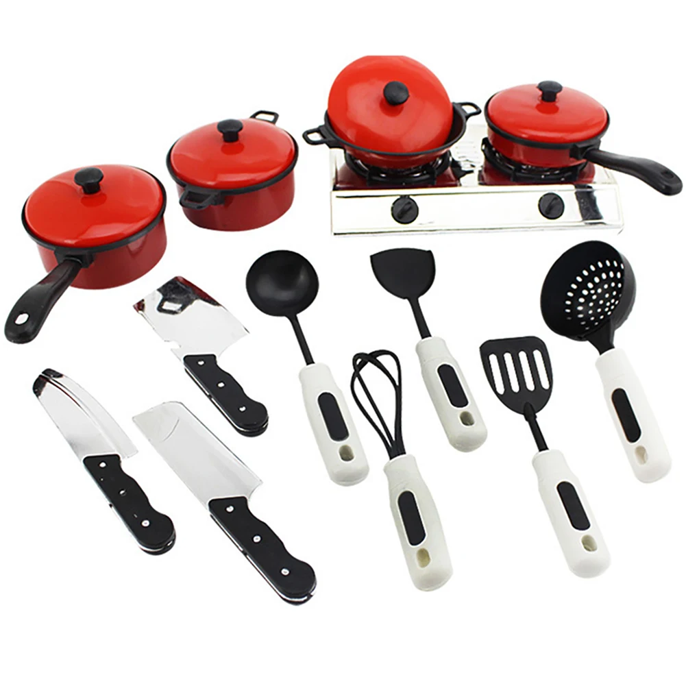 13pcs Simulation Tableware Creative Chic Fun Dinnerware Toys Classic Interesting Hand Eye Coordination Children Interactive Game