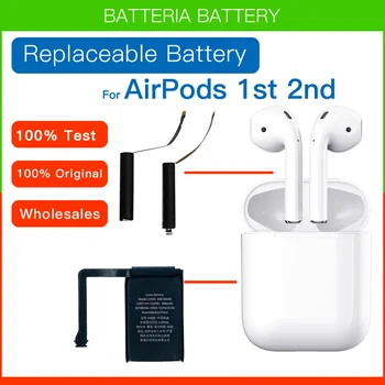100% Genuine Replacement Battery GOKY93mWh A1604 For Apple Airpods 1st 2nd A1604 A1523 A1722 A2032 A2031 Air Pods 1 2 Battery