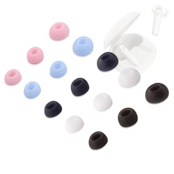Premium Silicone Ear Tips for Earbuds and Headphones (White)