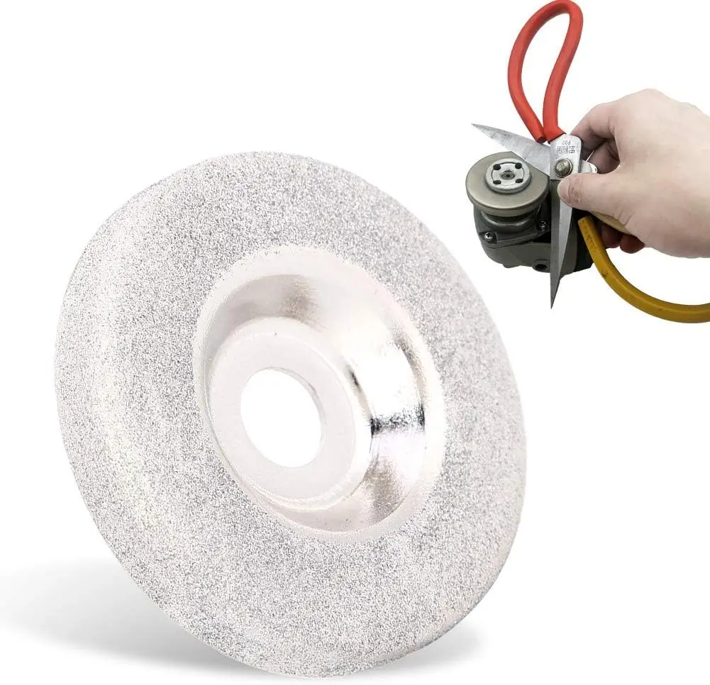 1/3pcs 2'' Diamond Grinding Wheel Emery Milling Cutter Sharpener Angle Cutting Disc Rotary Tool for Cutting Trimming