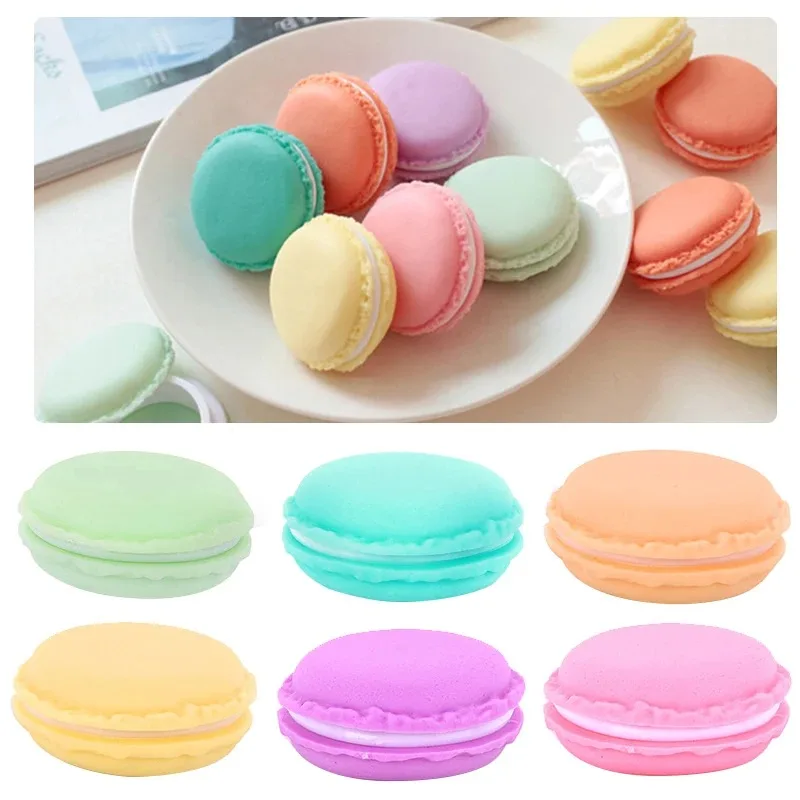 Cute Candy Color Macaron Mini Storage Box Jewelry Box Pill Case Birthday Gift Pill Container Pill Bottle Portable Medicine Box