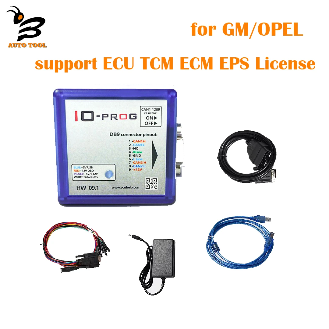 Io prog licencia completa para GM/Opel ECU, TCM, BCM, EPS, IO, Terminal