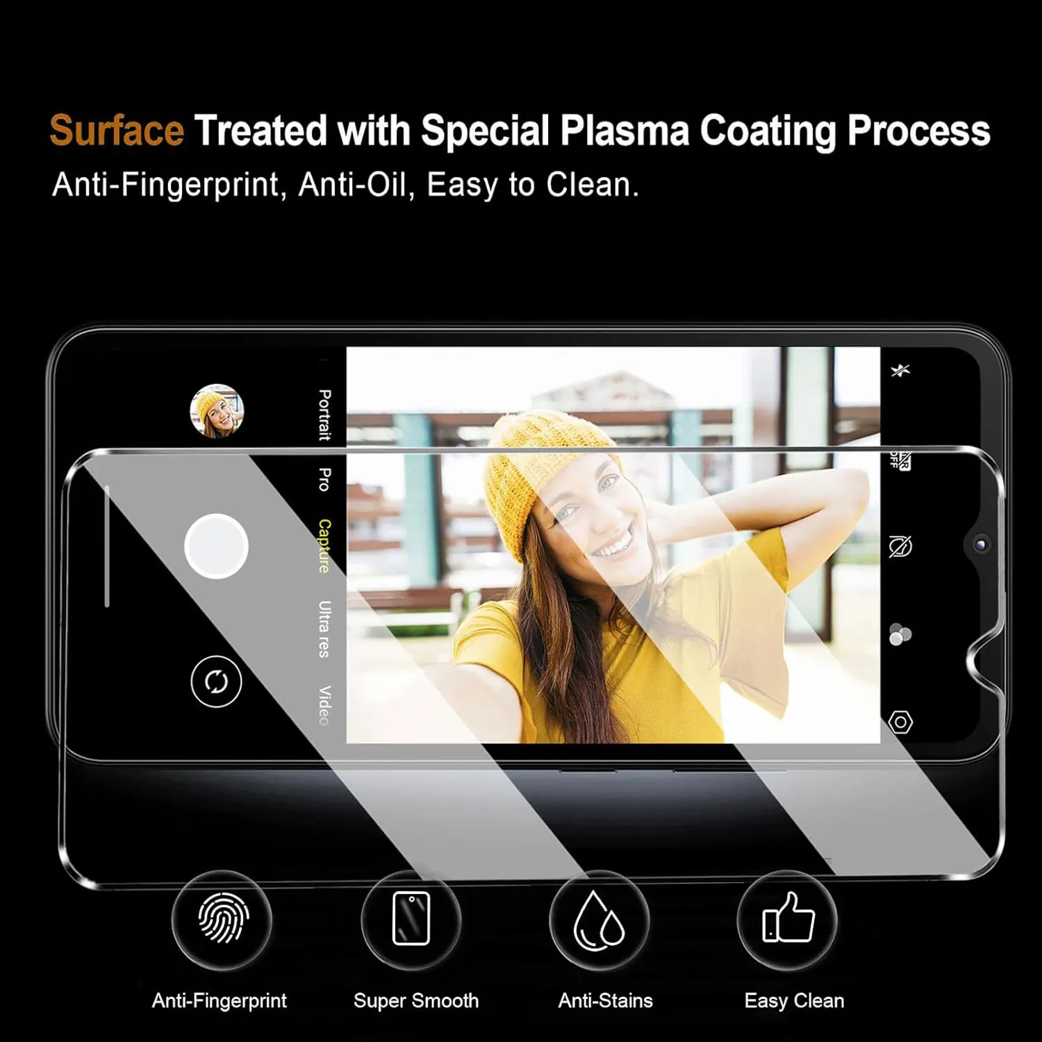 Premium Tempered Glass Screen Protector - Enhanced Durability and Clarity