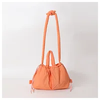 Casual nylon padded tote bag designer soft puffer women shoulder crossbody bags Simple Vintage large capacity handbags 2023 - Image 5