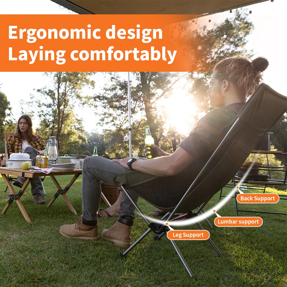Naturehike Camping Chair Ultralight Portable Folding Chair Travel Backpacking Relax Chair Picnic Beach Outdoor Fishing Chair 2