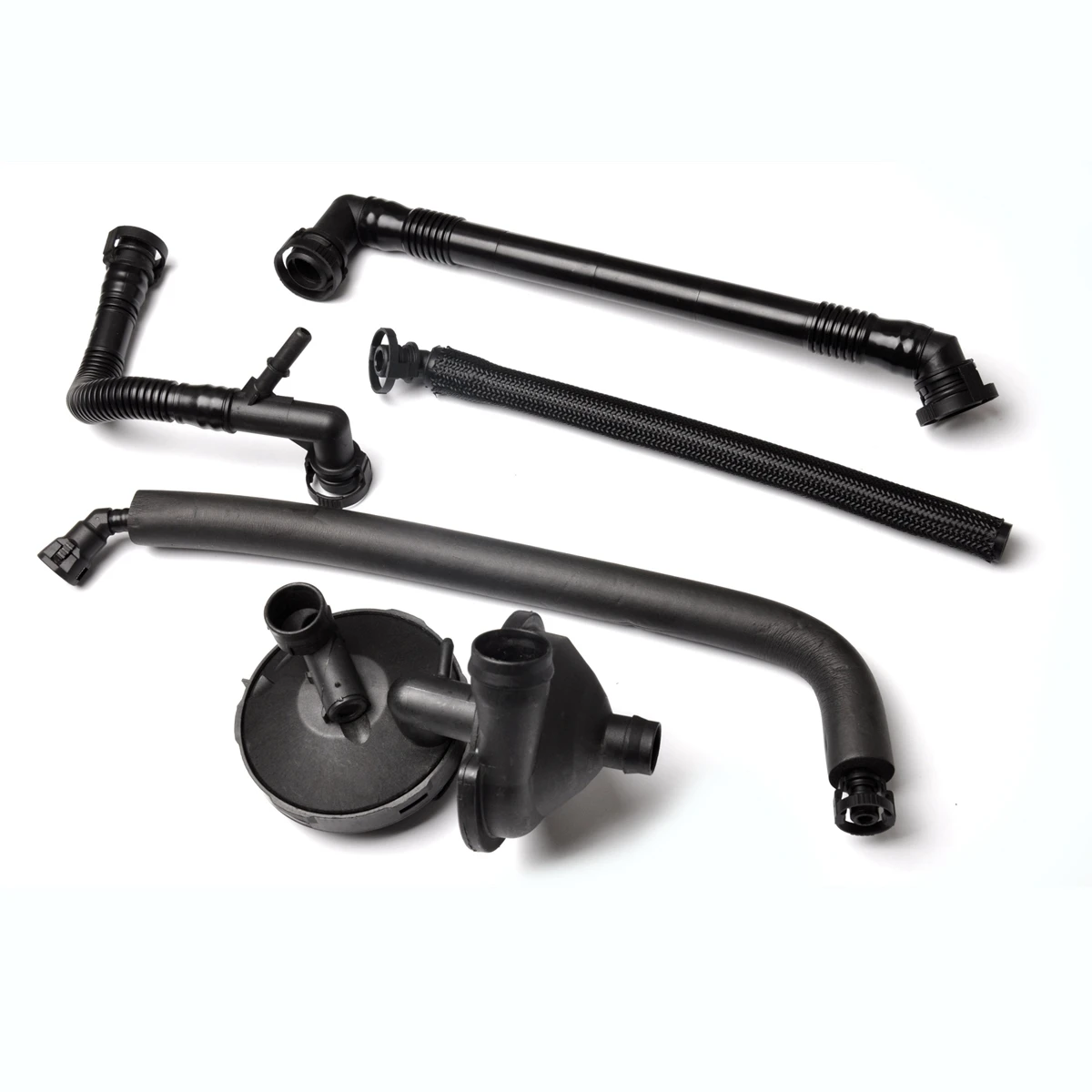 Crankcase Exhaust Valve + Vent Hose Kit For Bmw 3 Series E46 E39 X3 X5 Z3 Z4 320I 325I 330I Oe/11617501566