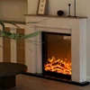 Electric Fireplace Wall Mounted and Recessed with Remote Control Ultra-Thin Wall Fireplace Heater 6