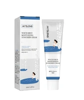 50ml Sunscreen for Face PF50+ PA++++ Sun Cream Birch Juice Moisturizing Skin Care Strong UV Protection korean Sunscreen 1