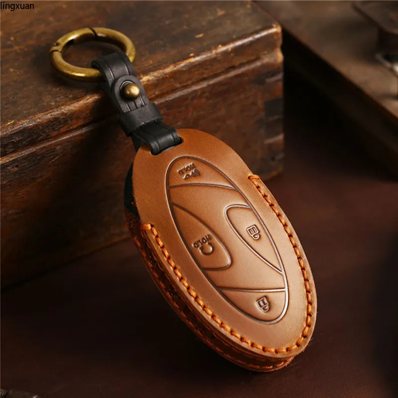 Key Case Car Key Case for Hyundai Grandeur GN7 Kona Ev Leather