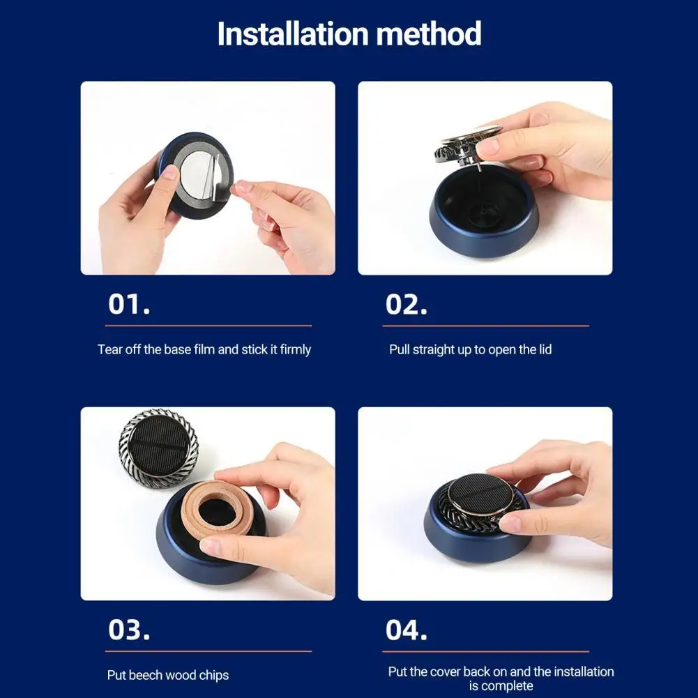 

Всего 15 мл изысканный вращающийся диффузор для ароматерапии на солнечной батарее креативный диффузор для ароматерапии долговечный для автомобиля