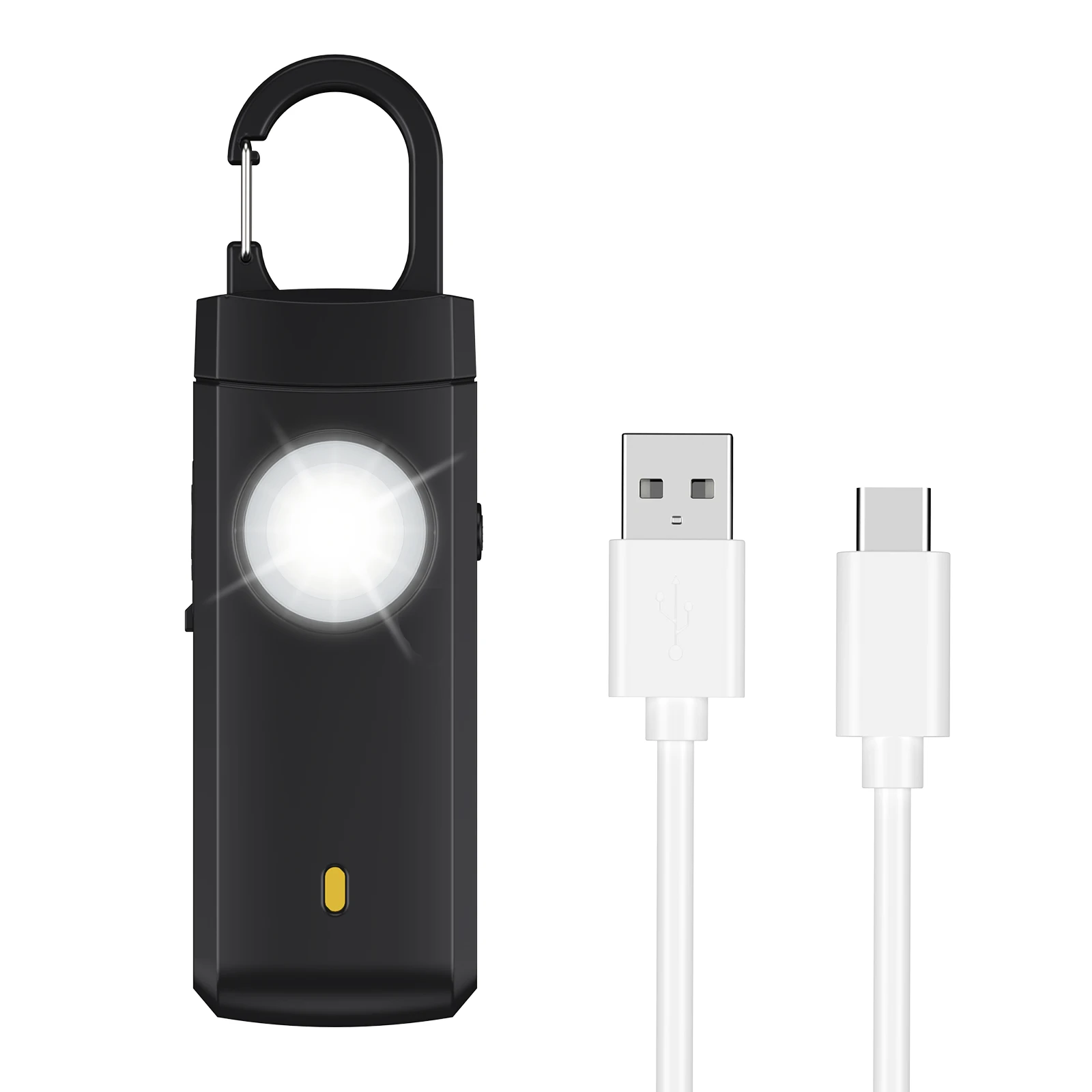 Allarme Personale 130 DB Con Doppia Luce Stroboscopica LED | Dispositivo Di Sicurezza Autodifesa Per Donne, Bambini E Anziani | Standby Lungo 1 Anno | 6 Colori Disponibili