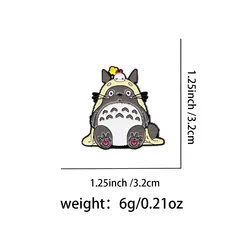 Whimsical Enamel Pins: Playful Brooches & Lapel Badges (15)