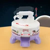 Creativ Mini Rocket Doll Claw Machine Ball Catcher Game Candy Machine Baby Kids Children's Desktop Interactive Manual Toys 3
