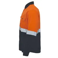 Two-Tone Hi Vis Long Sleeve Work Shirt