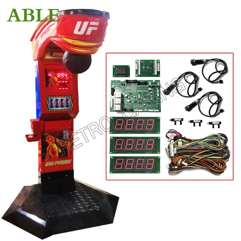 Fighting Boxing Arcade Game Punching Bag Machine Diy Kit Motherboard
