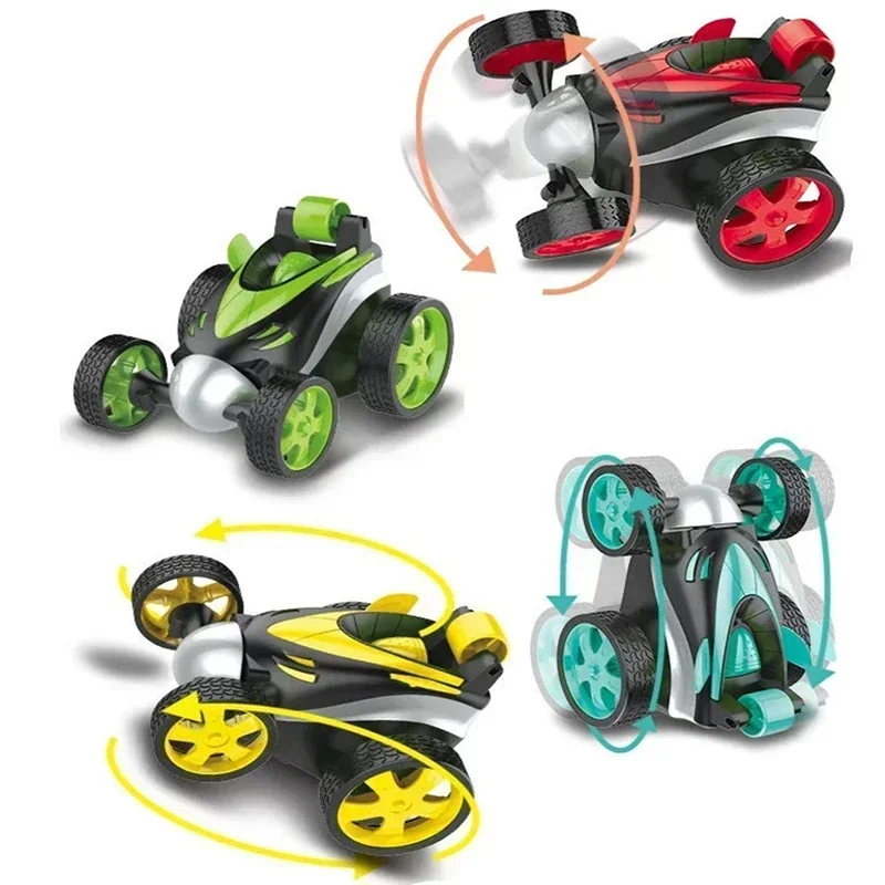 Stunt RC Car Electric Universal Rolling Toy Drift Tumbling Dump Truck Wireless Remote Control Toys Off-road Racing Car Toy 5