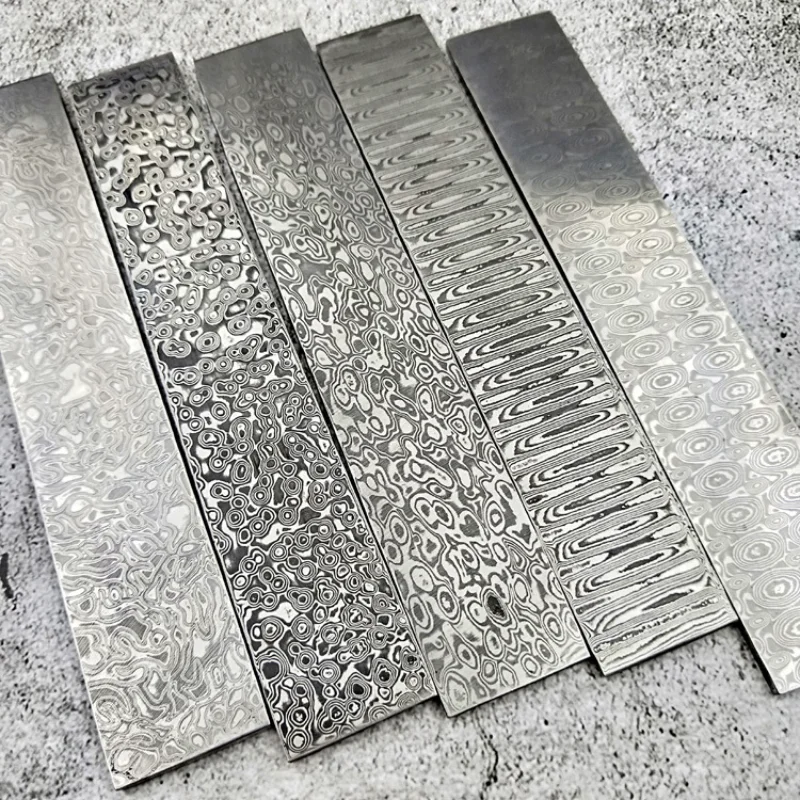 Damascus steel 2 texture plate