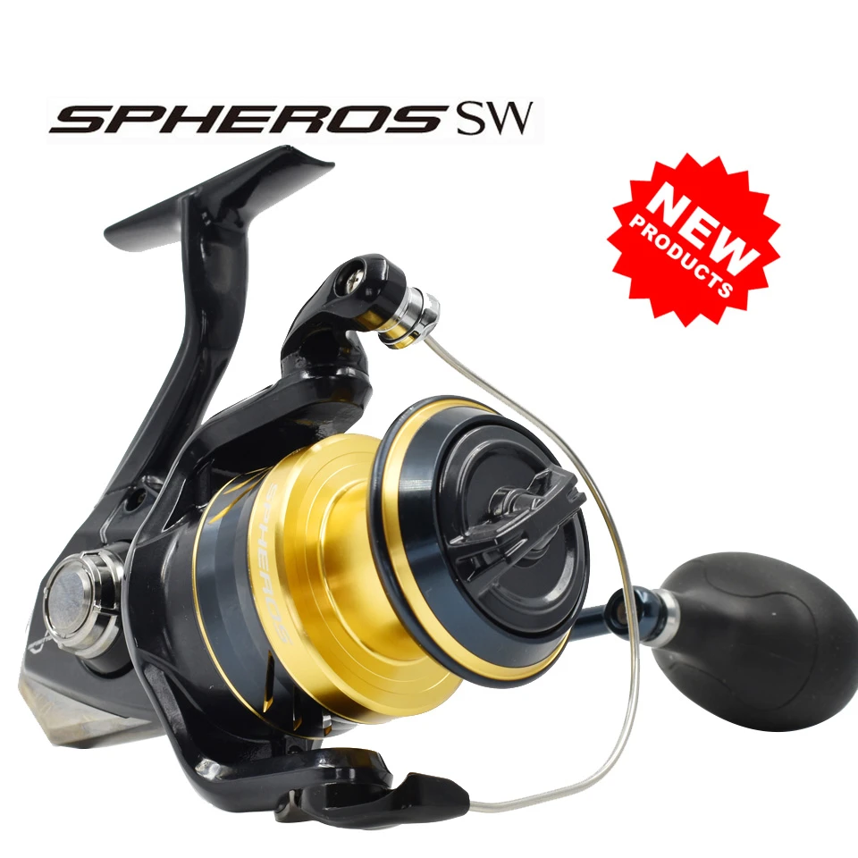 2022 SHIMANO SPHEROS SW Spinning Fishing Reel 4+1BB Reel Throwing
