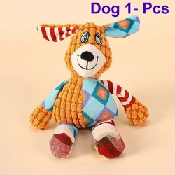 Plush Bite - Resistant Dog Toy for Teeth Grinding and Entertainment (Dog 1- Pcs)