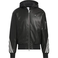 Adidas Originals Veste à capuche sportive en simili cuir pour homme JL7556 5