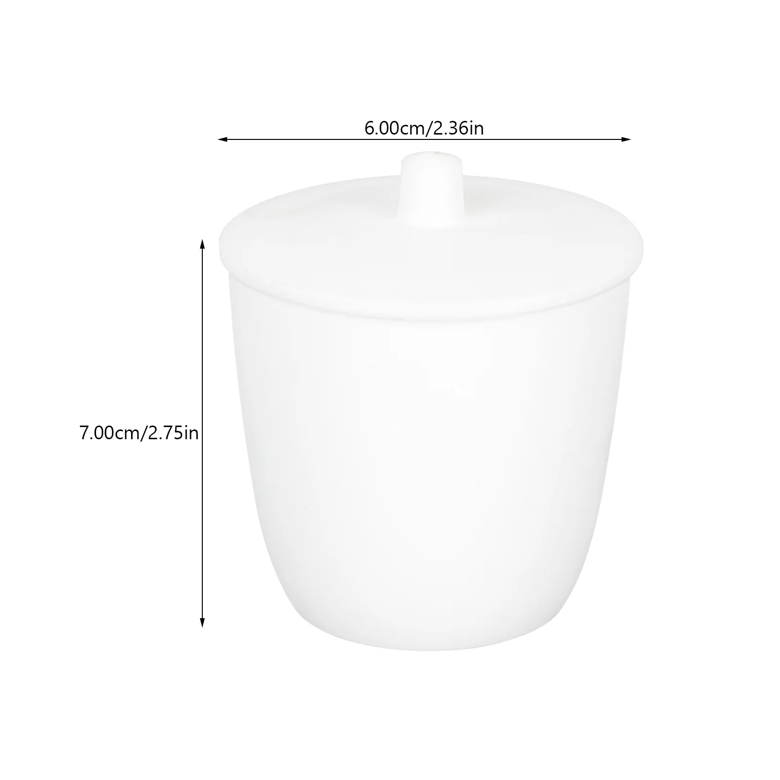 Porcelain Crucible with Lid Gold Testing Kit PTFE Labs Metal Melting Furnace Propane