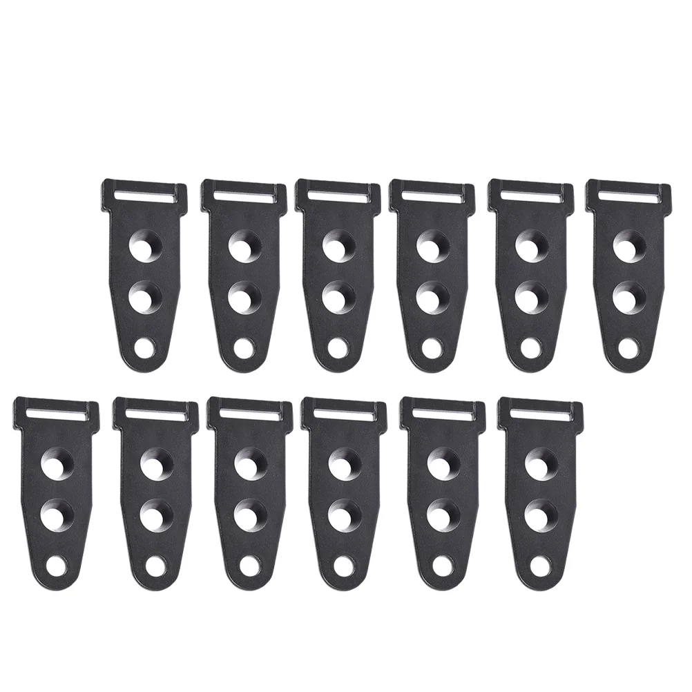 

10 Pcs Tent Adjustment Buckle Camping Necessity Supply Outdoor Accessories Canopy Pole Connector Plastic Necessities Essentials