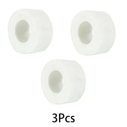 Silicone Self - Adhesive Waterproof and Flame Retardant Tape for Insulation and High - Temperature Resistance (White - 3Pcs)