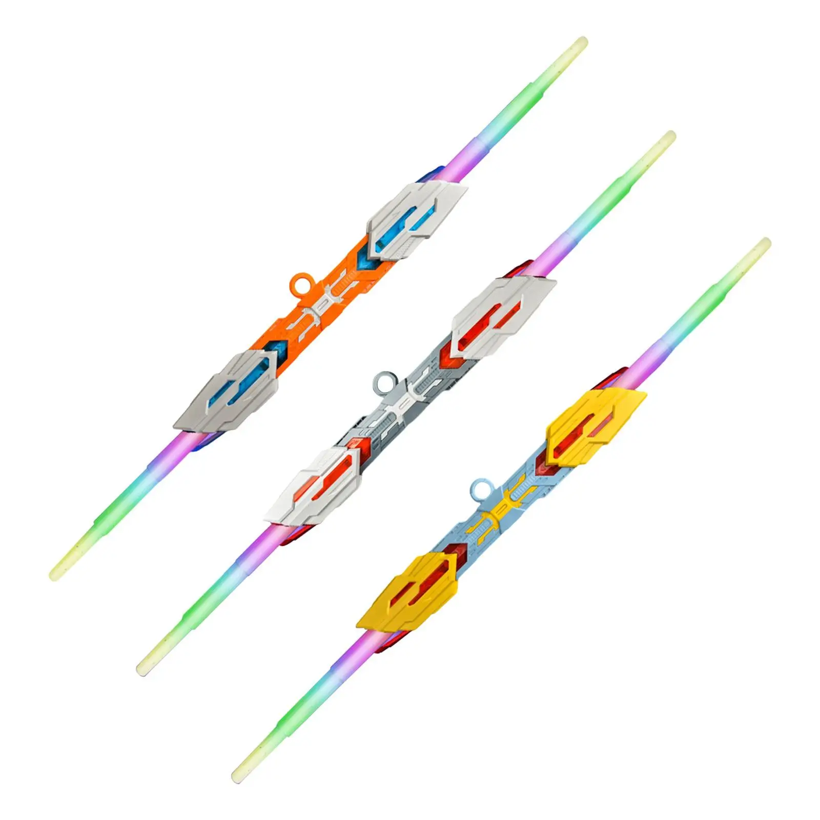 

LED Lightsaber Party Toys 360° Rotation Cosplay Accessories Telescopic