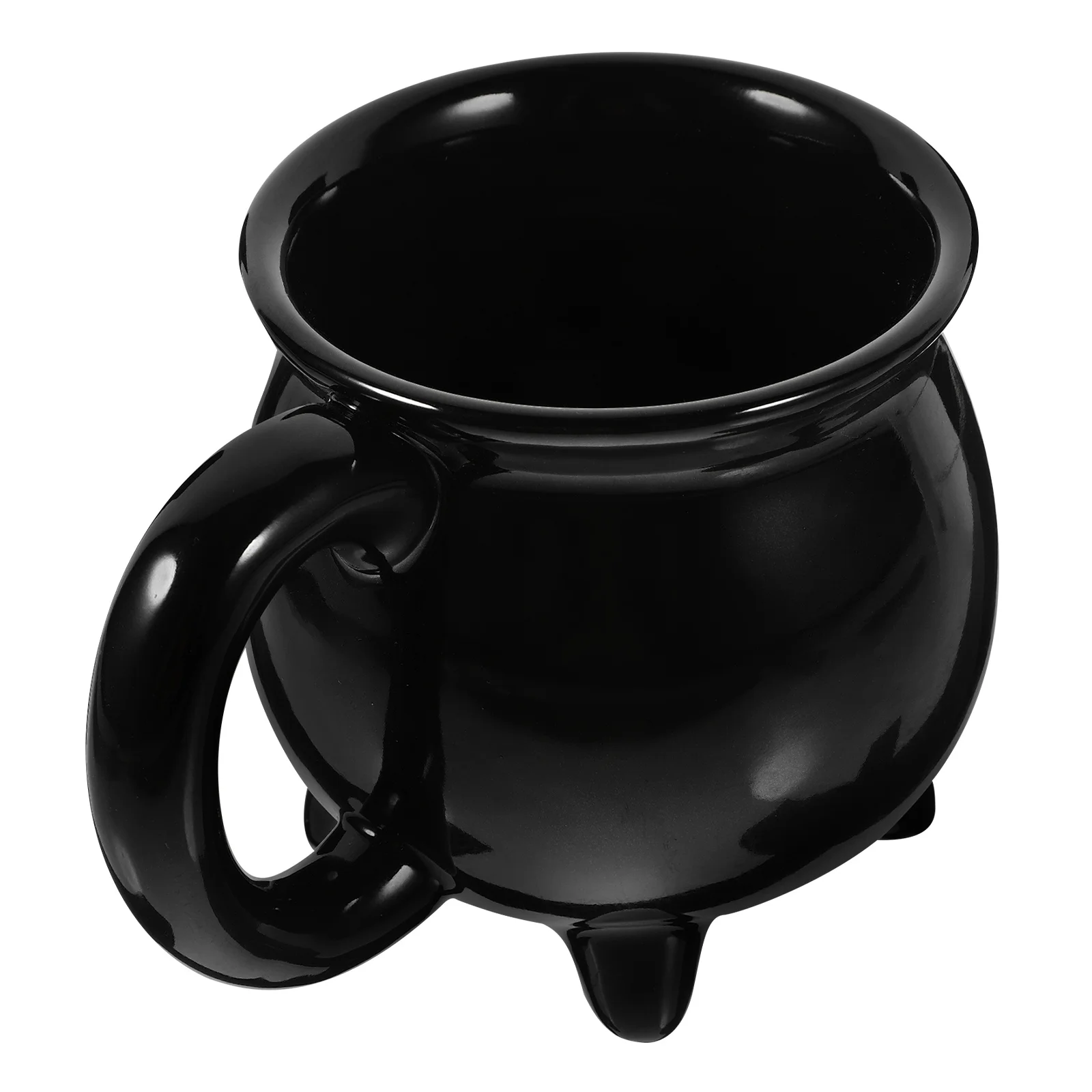 Paladone - Tazza da caffè in ceramica nera con serpente Nagini, da 400 ml, design Mangiamorte, idea