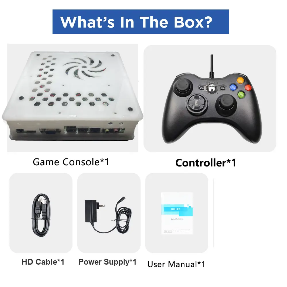 Zoku G7 Lite - Ultimate 8K Game Console with Wireless Control