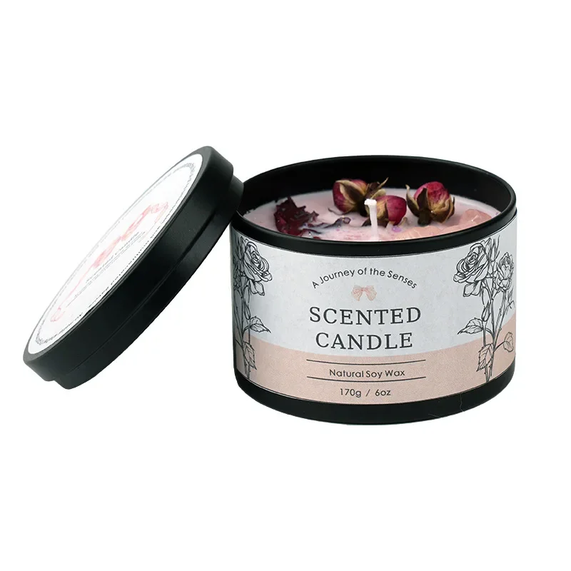 Soybean Wax Aromatherapy Candle for Home Decor