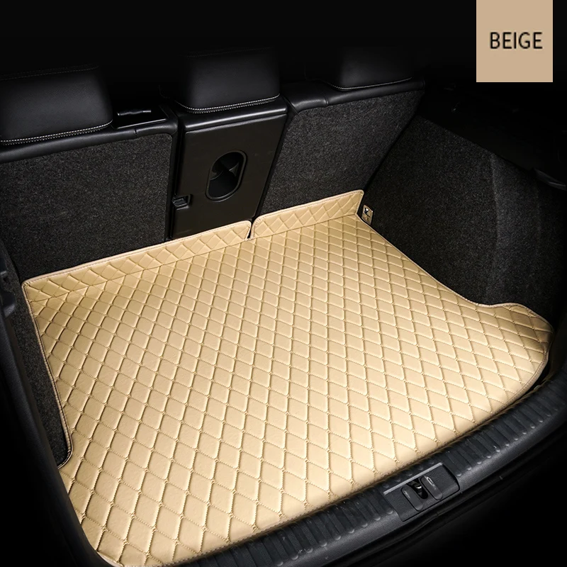 Polymères de coffre de voiture en cuir personnalisés, doublure de  chargement étanche, tapis, pièces intérieures, accessoires, couverture, BMW  Série 1, E87, 2005 ~ 2011 - AliExpress