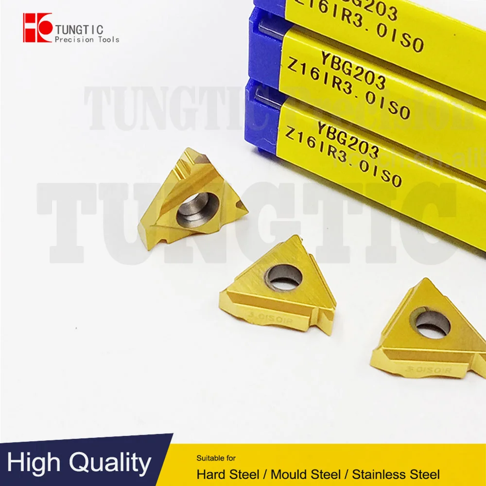 

TUNGTIC Z16 IR3.0ISO Z16IR3.0ISO Turning Inserts Carbide Cutter For Cast Iron