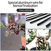 5M Bonsai Wires Plant Support Branches Bend Fixing Wires Anodized Aluminum Bonsai Training Wire Garden DIY Tool 1/1.5/2/2.5/3 mm 6