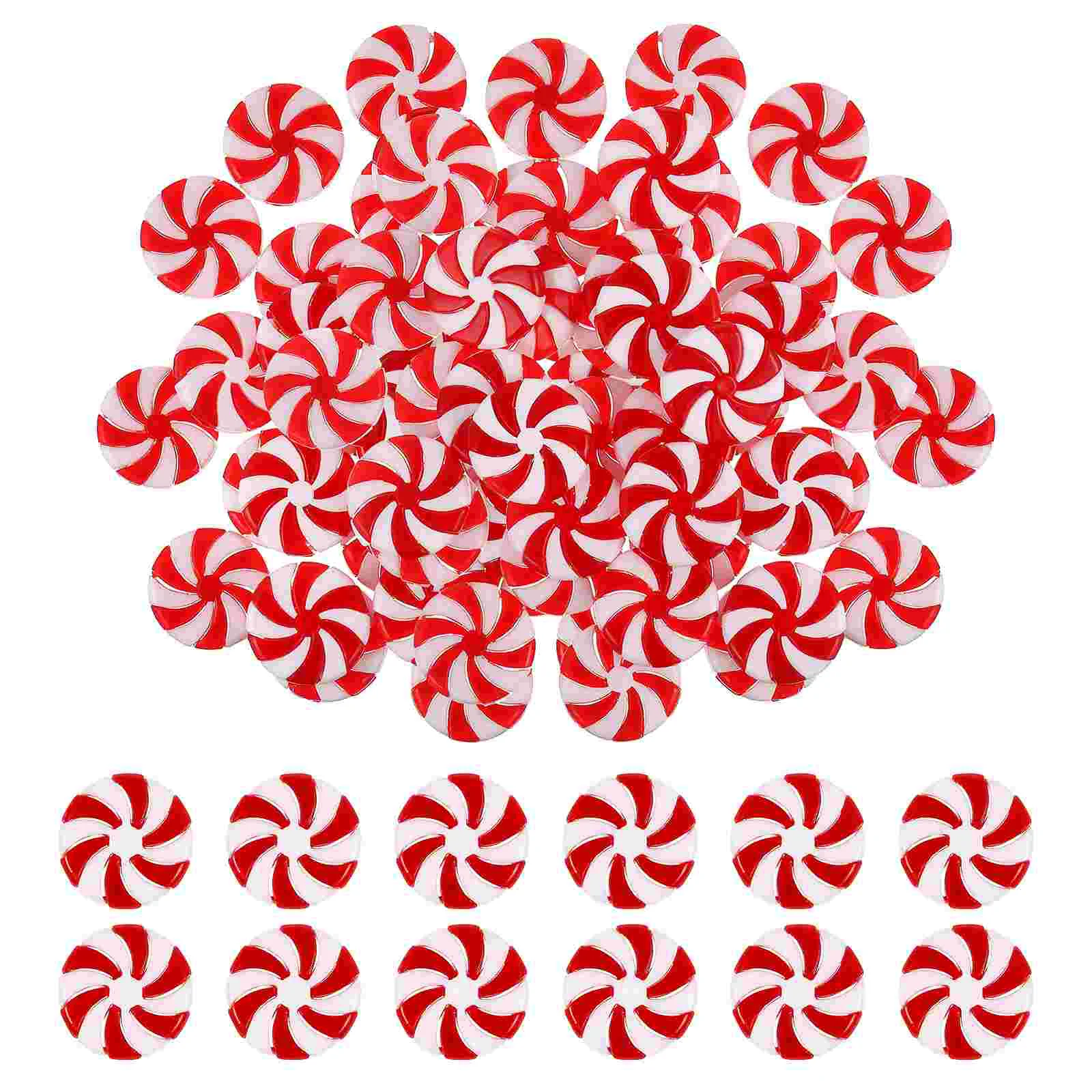 

New Year Acrylic Candy DIY Xmas Tree Hanging Christmas Simulation Candies Christmas Tree Hanging Ornaments Candy Pendants