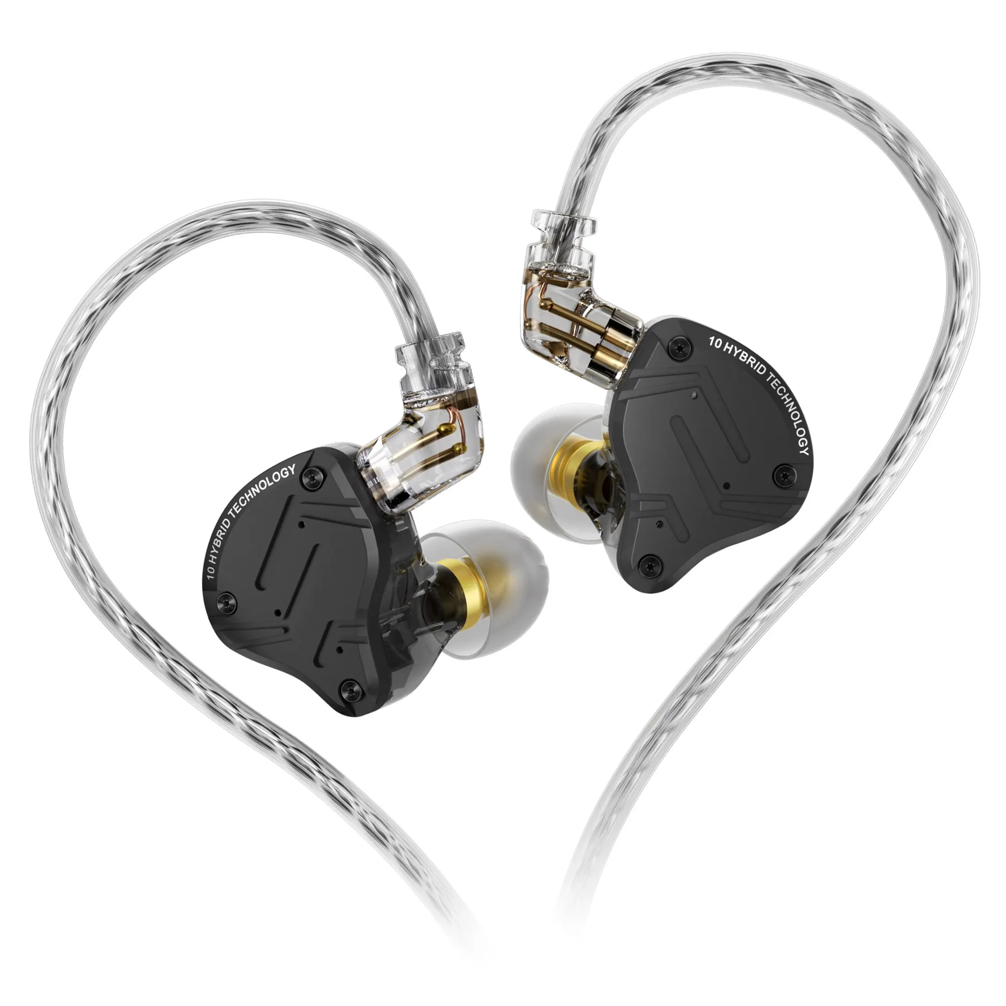 Premium HIFI Bass Metal Hybrid In-ear Noise Cancelling Earbuds