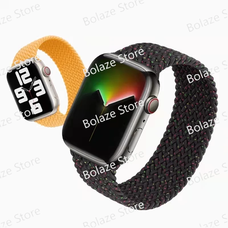 

Apple Watch с SE Rainbow s8/7 Новый Тканый мужской и женский нишевый креативный аромат